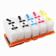 Refillable ink cartridges for Epson 202XL with autoreset chip