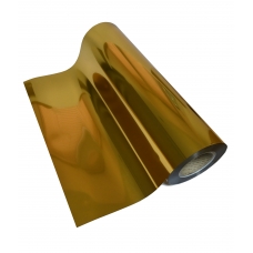 Metallic Heat Transfer Vinyl Gold for fabrics 
