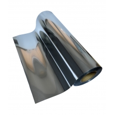 Metallic Heat Transfer Vinyl Silver for fabrics 