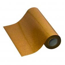 Glitter Heat Transfer vinyl Gold for fabrics 