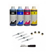 Ink Refill Kit for HP 913 , 973 , four colours